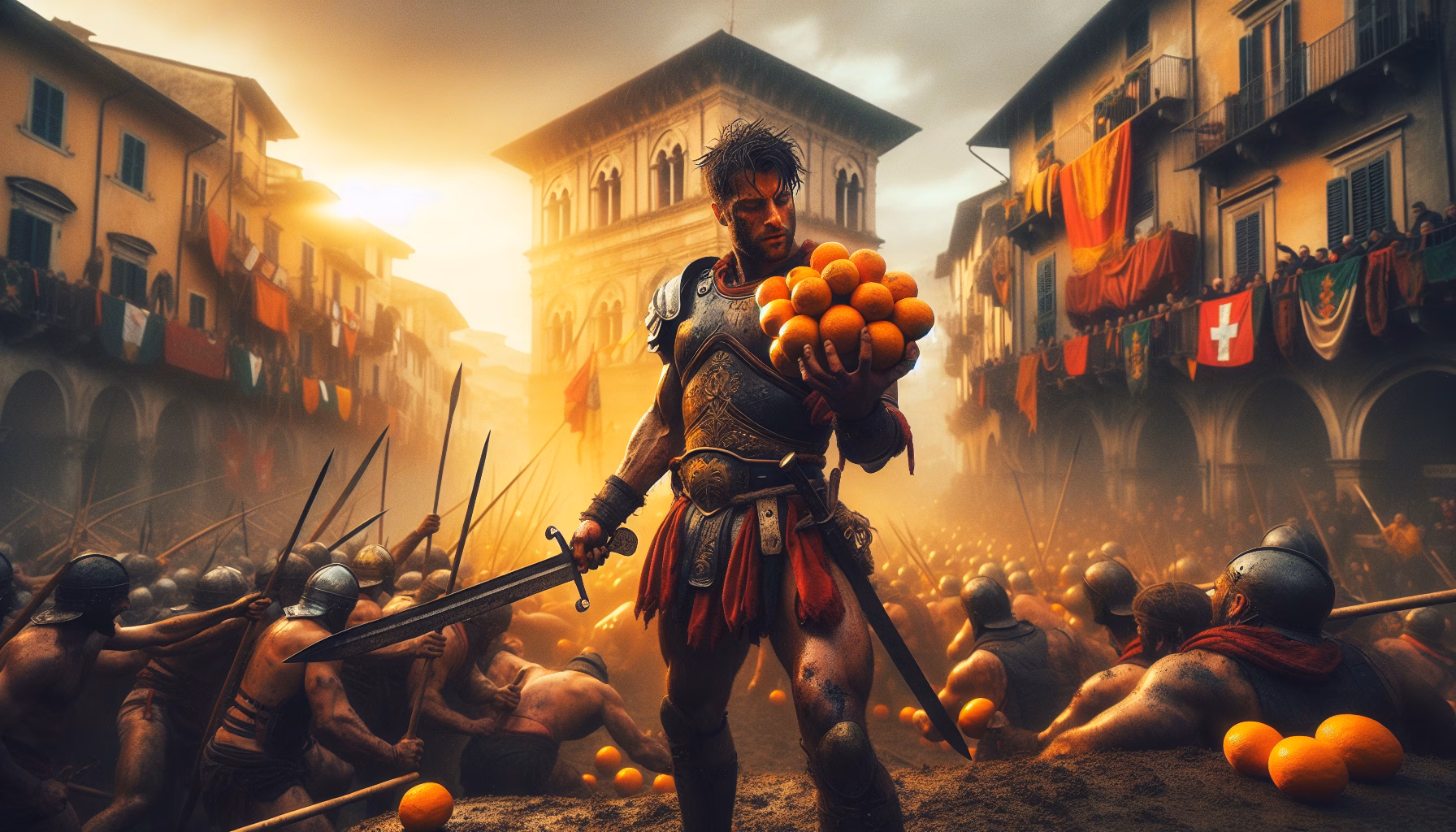 Scopri la Magica Battaglia delle Arance a Ivrea