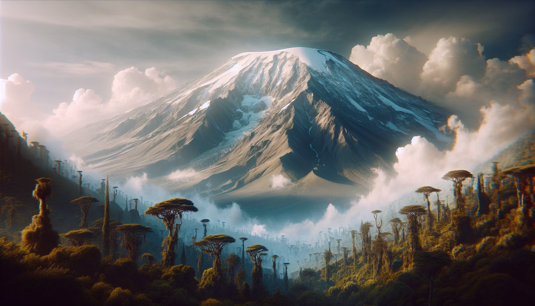 Kilimanjaro: Montagna Più Alta d'Africa e Vulcano Iconico