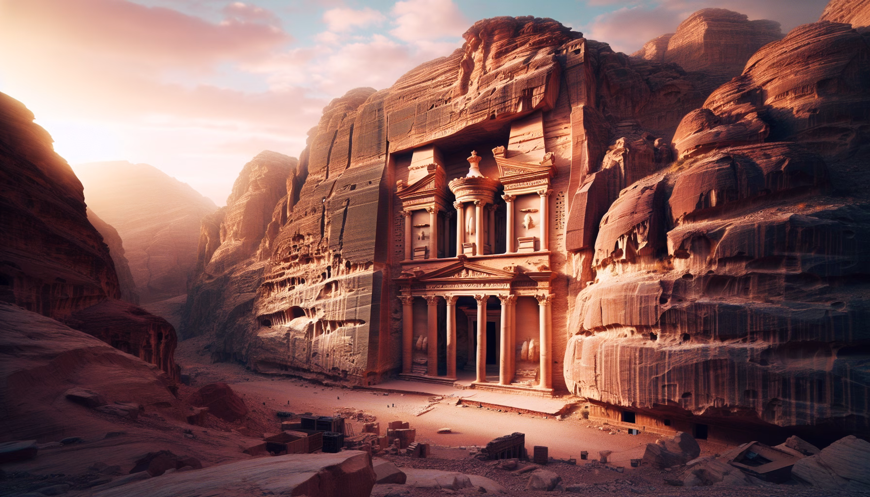 Petra: Meraviglia delle Sette nel Cuore della Giordania